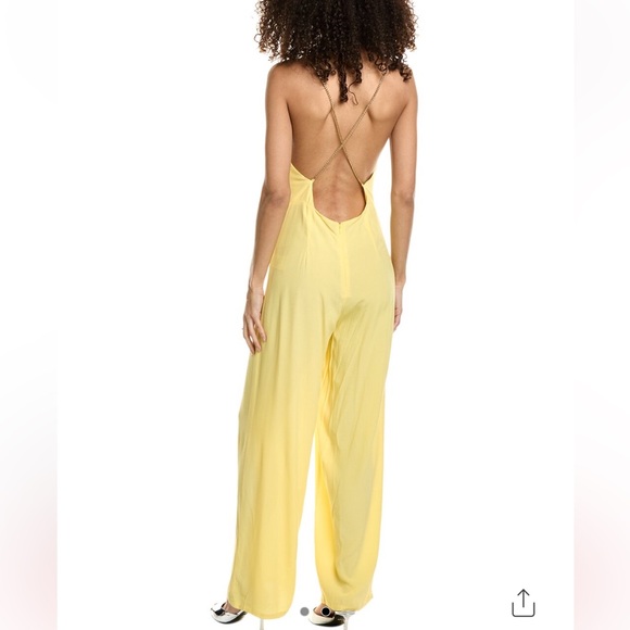 ba&sh Fifia Jumpsuit in Jaune, Size Small, NWT - Picture 11 of 17
